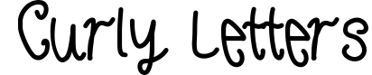 Curly Letters