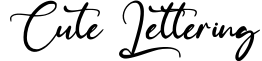 Cute Lettering