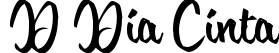 d Dia Cinta