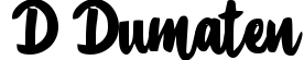 d Dumaten