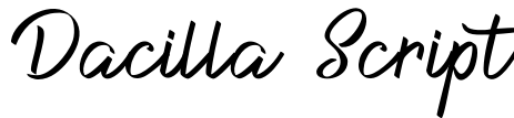 Dacilla Script