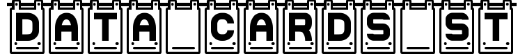 Data Cards St