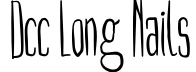 DCC Long nails