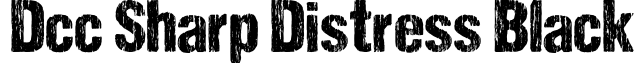 DCC Sharp Distress Black