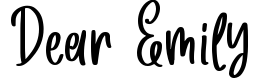 Dear Emily