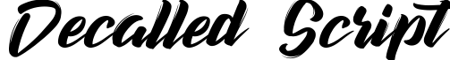 Decalled Script