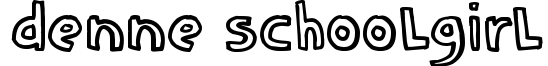 Denne schooLgirL