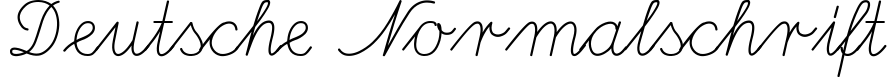 Deutsche Normalschrift