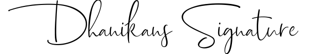 Dhanikans Signature 2
