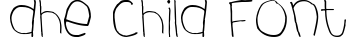 Dhe Child Font