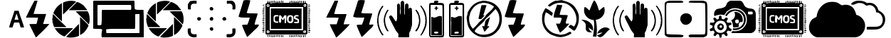 Digital Camera Symbols