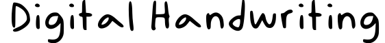 Digital Handwriting