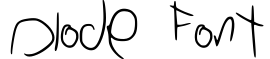 Diode Font