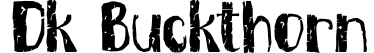 DK Buckthorn