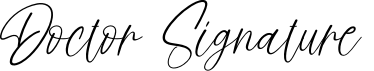 Doctor Signature