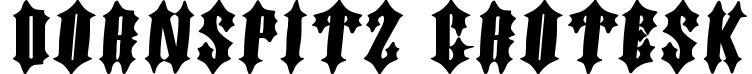 Dornspitz Grotesk