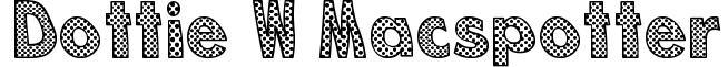 Dottie W. MacSpotter