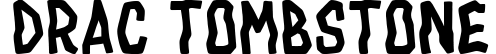 Drac Tombstone