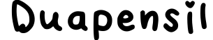 Duapensil