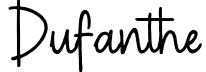 Dufanthe