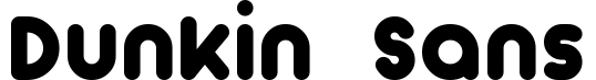 Dunkin Sans