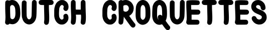 Dutch Croquettes
