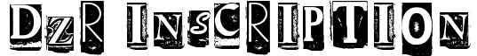 DZR Inscription