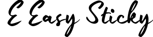 e Easy Sticky