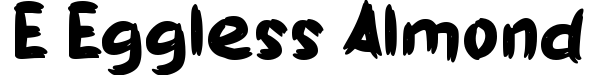 e Eggless Almond