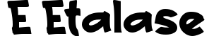 e Etalase