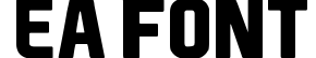 EA Font