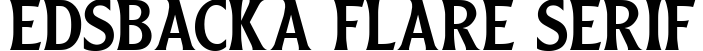 Edsbacka Flare Serif