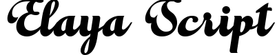 Elaya Script