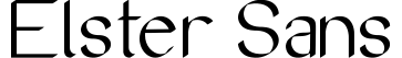 Elster Sans