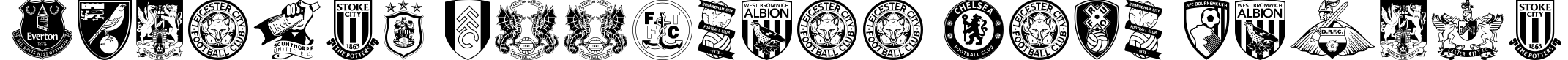 English Football Club Badges