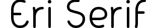 Eri Serif