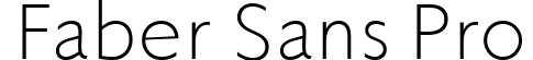Faber Sans Pro