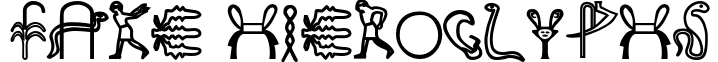 Fake Hieroglyphs