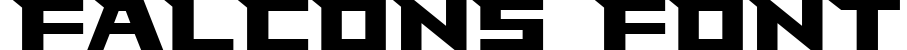 Falcons Font