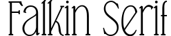 Falkin Serif