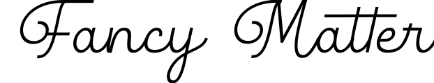 Fancy Matter