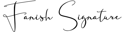 Fanish Signature