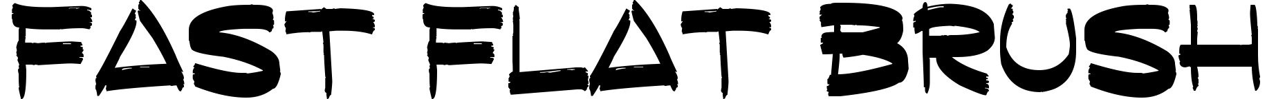 Fast Flat Brush