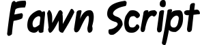Fawn Script