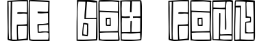 FE Box Font