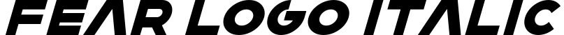 FEAR Logo italic