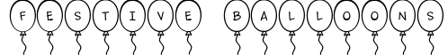 Festive Balloons