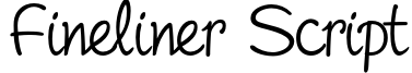 Fineliner Script