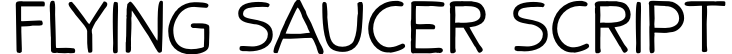 Flying Saucer Script
