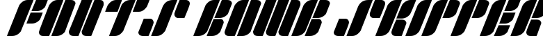 Fonts Bomb Skipper